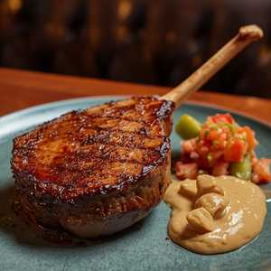 Oven Roasted Kurobuta Pork Chop