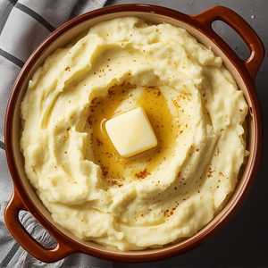Sweet Cream & Basamic Mashed Potato