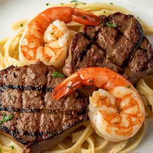 * Grilled Beef Medallions