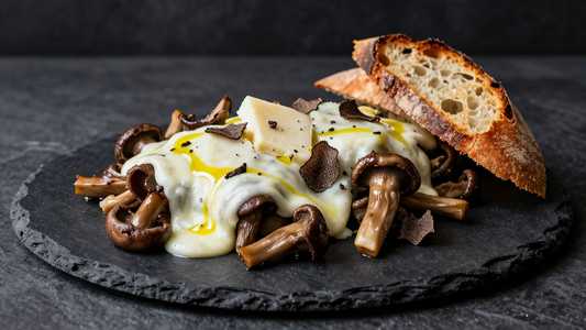 Mushroom & Fontina Pizza