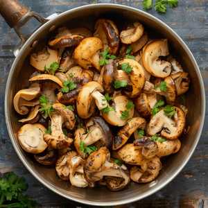 SAUTÉED SEASONAL MUSHROOMS