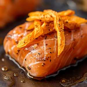 ORA KING SALMON BELLY NIGIRI