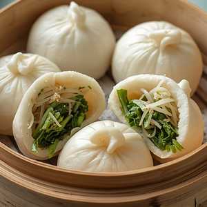 Vegetarian Buns (6pcs)