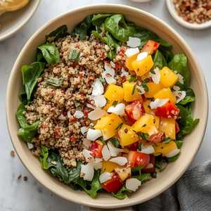 Coconut-Mango Quinoa Bowl