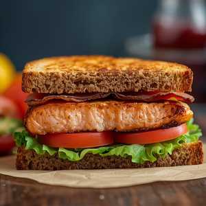 Grilled Salmon BLT