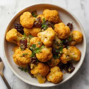 Flash Fried Cauliflower