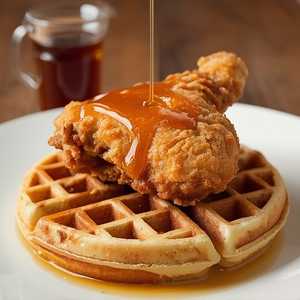 Crispy Chicken & Waffles