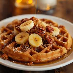 BANANAS FOSTER WAFFLE