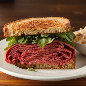 Hot Corned Beef Sandwiches