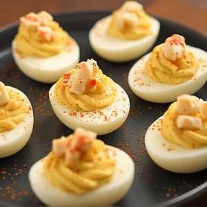 Deviled Crab Eggs