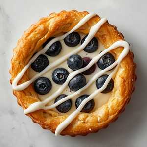 Blueberry Cheesecake Ted's Tart