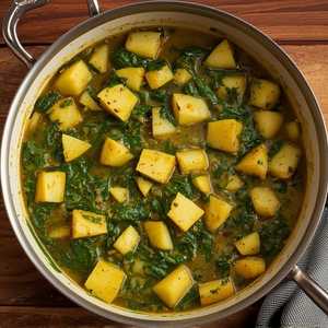 Saag Aloo