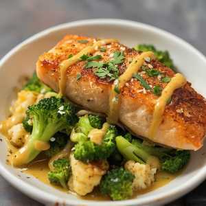 Pan Seared Blackened Organic Salmon
