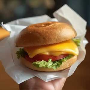 Egg & Cheese Sandwich On A Roll