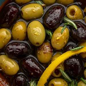 Warm Marinated Olives