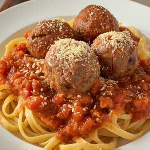 Linguini & Meatballs