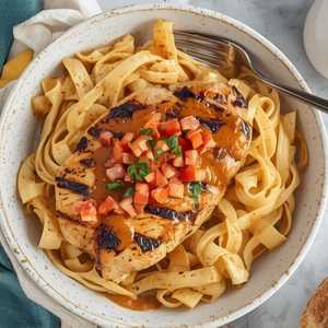 CHIPOTLE CHICKEN PEPPER PASTA