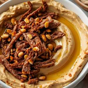 Hummus With Meat