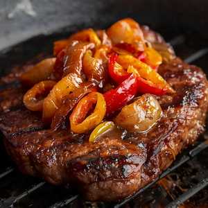 Carne Asada al Carbón Encebollada +$1