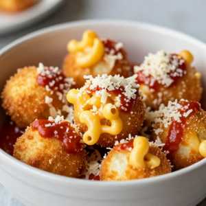 Fried Macaroni & Cheese Pops