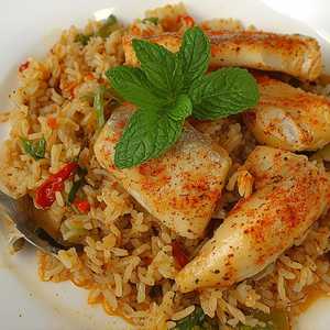 Larb Pla (Fish)