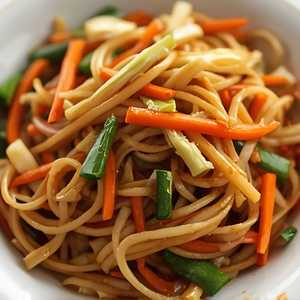 Stir-Fried Lo Mein With Soy Sauce