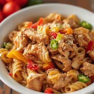 Spicy Cajun Chicken Pasta