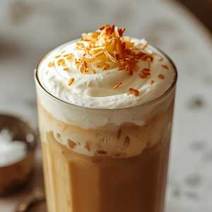 Toasted Coco-Hazelnut Iced Coffee