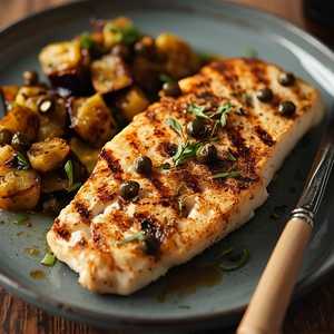 Broiled Swordfish