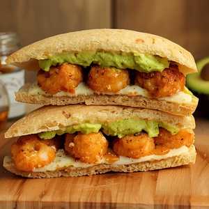 Chipotle Shrimp Torta