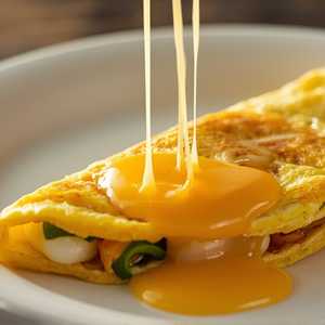 Three- Cheese Omelette