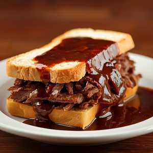 Open Face Roast Beef