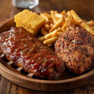 BBQ Chicken & St. Louis Style Ribs