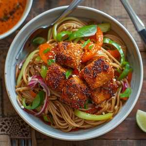 Cumin Fried Tofu Hand-Ripped Noodles (Deep Copy)