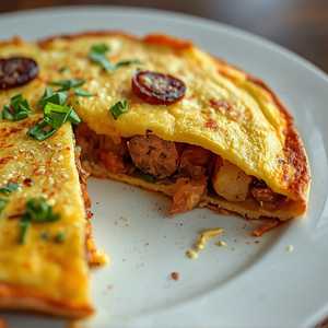 CHORIZO PAPA Y CEBOLLA