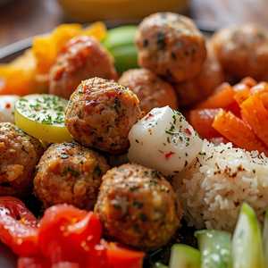 Mixed Meatball Platter