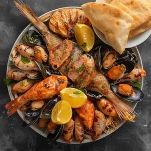 Grilled Seafood Platter
