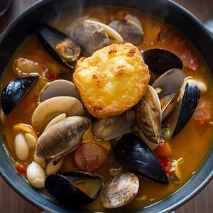 Steamed Clams and Mussels
