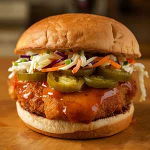 Spicy Fried Chicken Sandwich