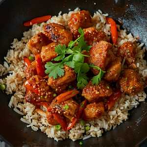 Chili Basil \"Stir Fry\" / Pod Ga Pow