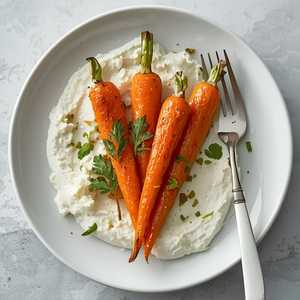 Roasted Heirloom Carrots