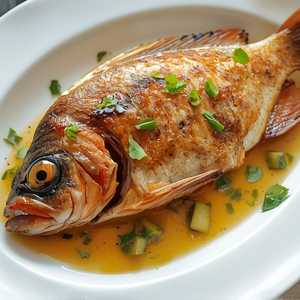 Roasted Pomfret