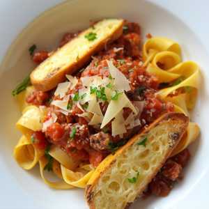 Italian Sausage Pappardelle