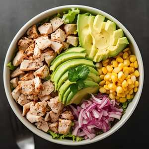 Turkey & Avocado Cobb Salad