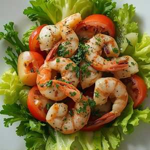 Vegetable Combination with Seafood