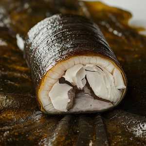 Snapper konbu kelp roll