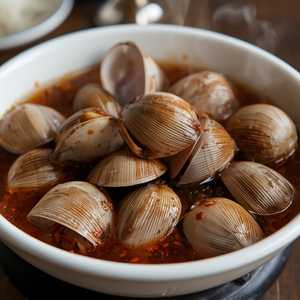 Clam With Chinese Cooking Wine 辣酒花蚬