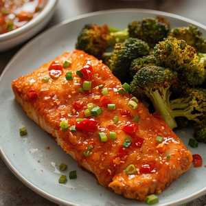 Fang's Crispy Chili Fish with Charred Broccoli