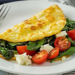 Vegetable Breakfast Omelette