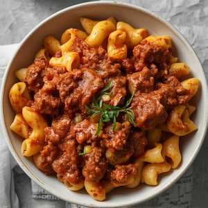 Macaroni with Wild Boar Ragu